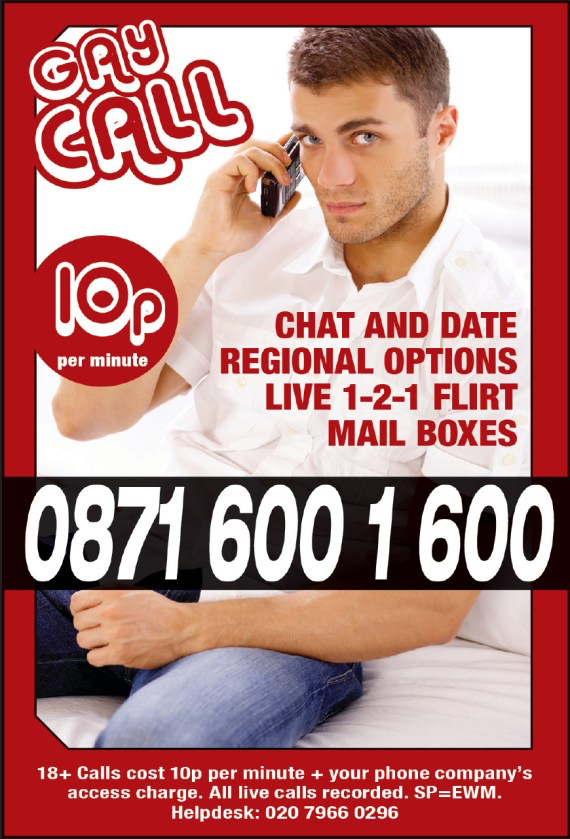 Gay call Cheap gay chat line