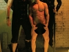 Justin King, Adam Dacre & Darius Ferdynand - wear Hektor vest and knickerbockers, Military Jacket and breeches and Cap.