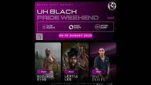 Black Meat Market events this UK Black Pride Weekend