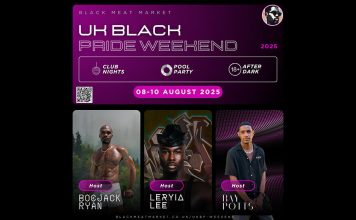 Black Meat Market events this UK Black Pride Weekend